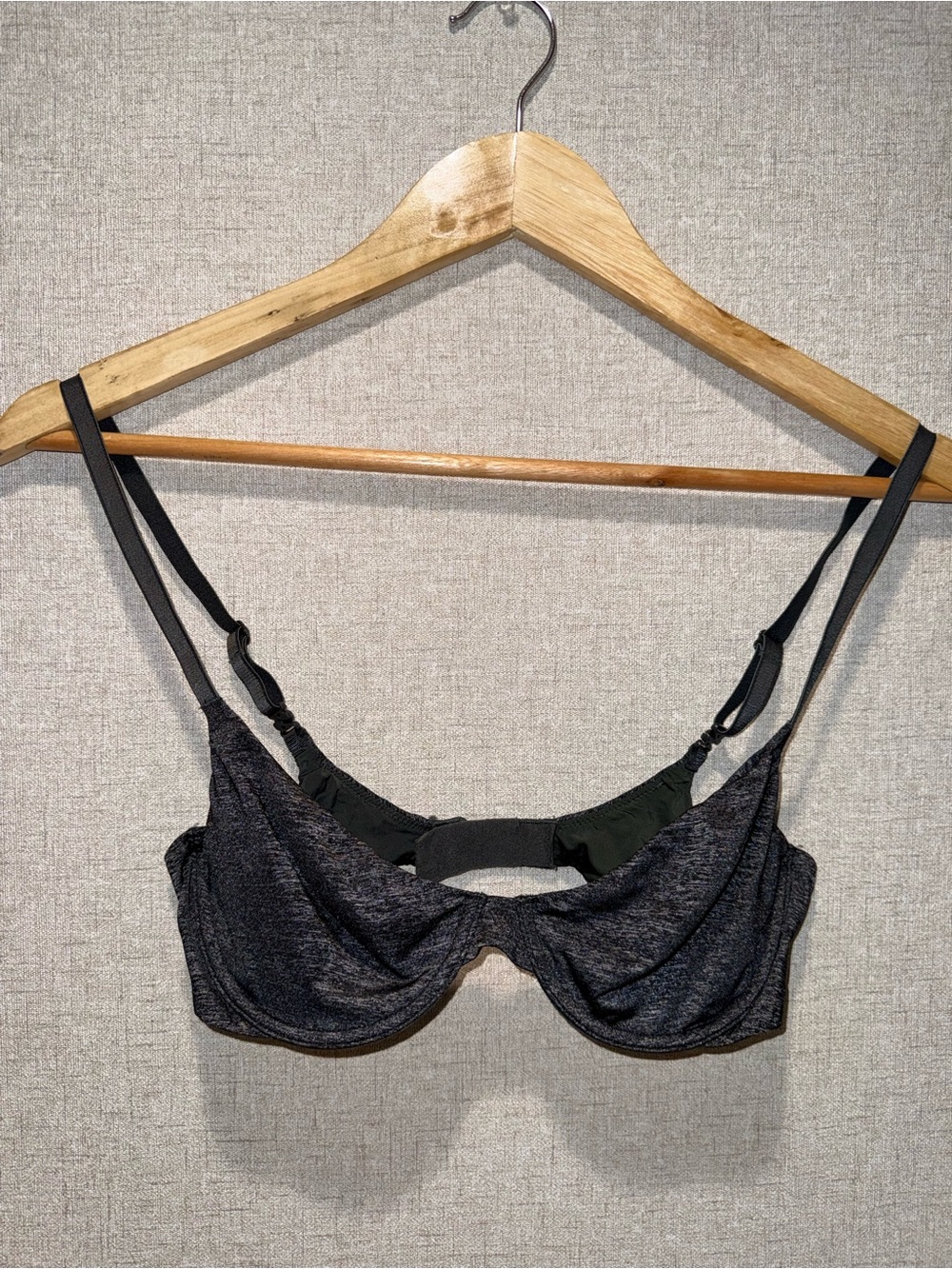 {Victoria Secret} Dark Gray Unlined Bra